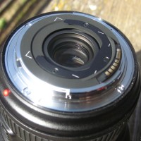 Markierung am Filtereinschub des 11-24mm (ca. 3x3,2cm)