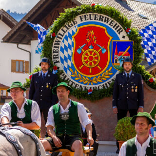 Festumzug 150 Jahre Feuerwehr Partenkirchen